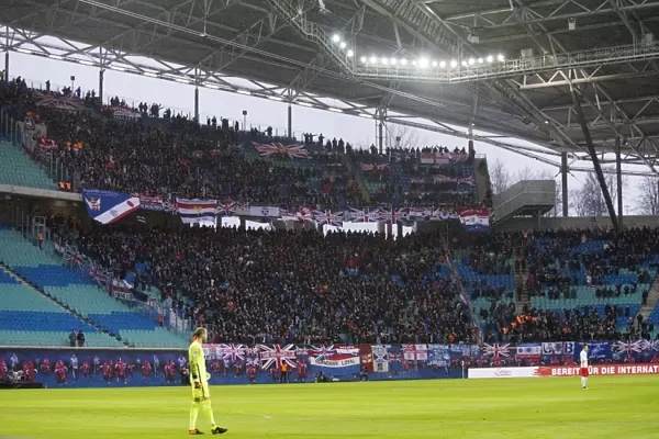 Rangers Fans United: A Sea of Scottish Pride at Red Bull Arena