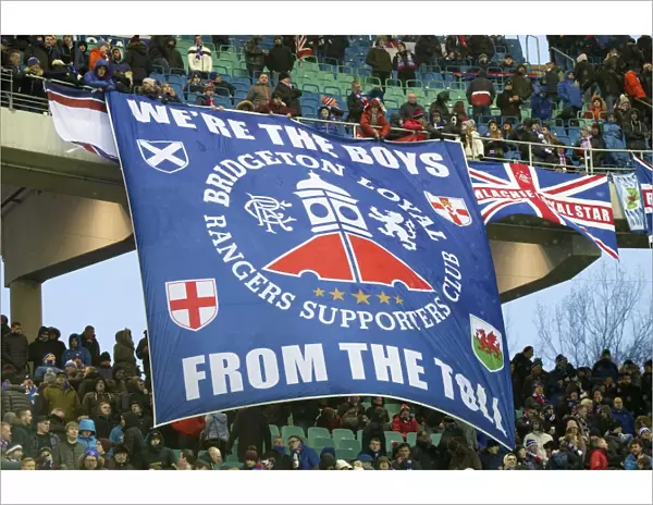 Scottish Pride Unleashed: Rangers Fans Triumphant Reunion at Red Bull Arena (Scottish Cup Champions 2003)