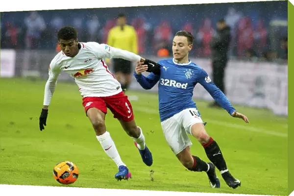 Rangers Barrie McKay Pursues Bernardo in Thrilling RB Leipzig Friendly Clash