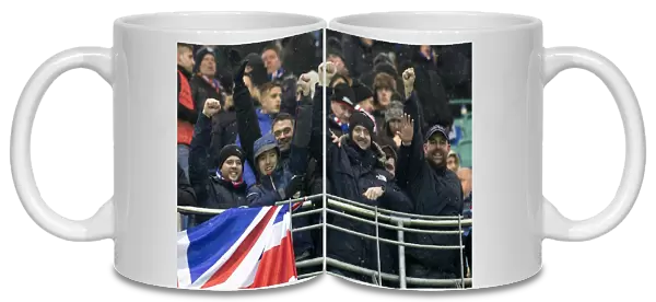 Scottish Pride Unleashed: Rangers Fans Triumphant Reunion at Red Bull Arena - Celebrating the 2003 Scottish Cup Victory