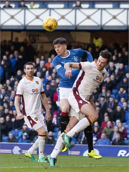 Rangers Rob Kiernan Scores Dramatic Headed Goal in Scottish Cup Fourth Round Clash vs Motherwell at Ibrox Stadium
