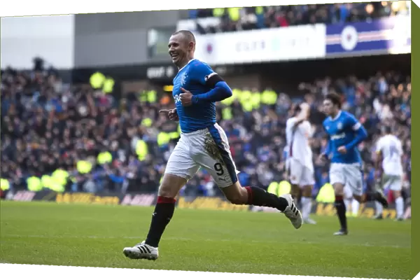 Kenny Miller's Double Strike: Securing the 2003 Scottish Cup Victory for Rangers at Ibrox Stadium
