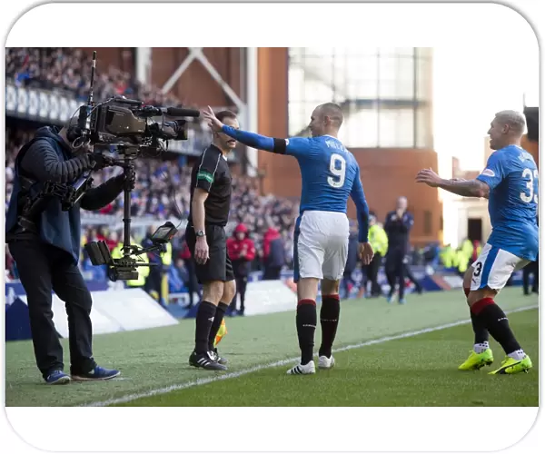 Rangers Double Delight: Kenny Miller's Brace in Scottish Cup Victory over Motherwell at Ibrox