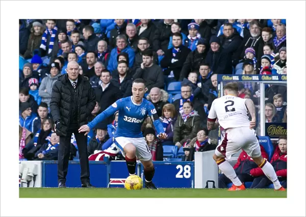 Mark Warburton Leads Rangers in Scottish Cup Clash against Motherwell at Ibrox Stadium