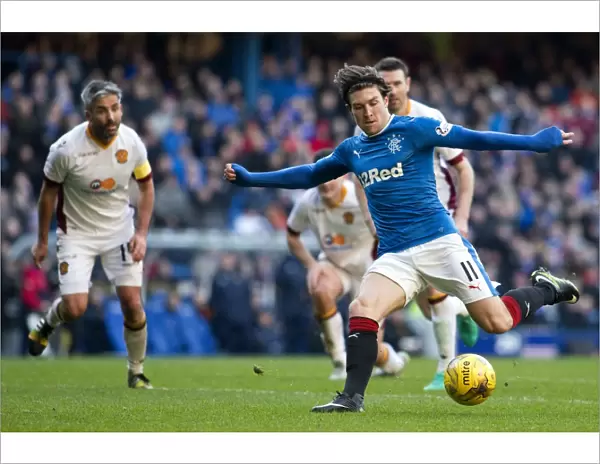 Rangers Heartbreaking Miss: Josh Windass's Wasted Opportunity at Ibrox Stadium during the Scottish Cup