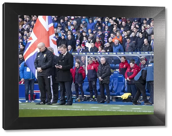 Rangers FC Honors Jonny Little: A Moment of Silence in the Scottish Cup (2003)