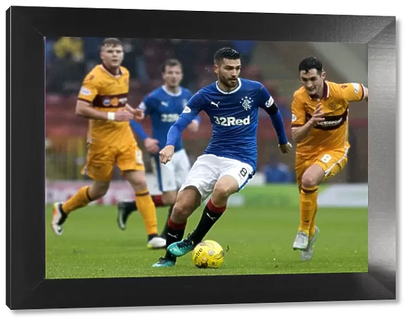 Rangers Jon Toral Shines: Ladbrokes Premiership Clash at Motherwell's Fir Park