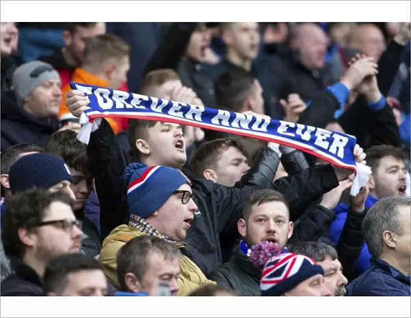 Rangers Fans Euphoria: Motherwell vs Rangers, Ladbrokes Premiership
