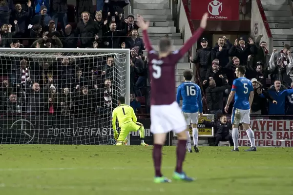Rangers Wes Foderingham Reels in Disappointment: Hearts Jamie Walker Scores at Tynecastle