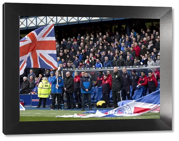 Rangers Honor Billy Simpson: A Minute of Silence at Ibrox Stadium