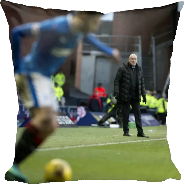 Mark Warburton at Ibrox: Leading Rangers in a Premiership Showdown Against Ross County - Scottish Cup Champions (2003)