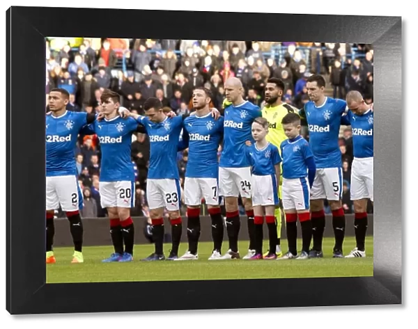 Rangers Football Club: A Minute of Silence for Billy Simpson - Scottish Cup Champions 2003
