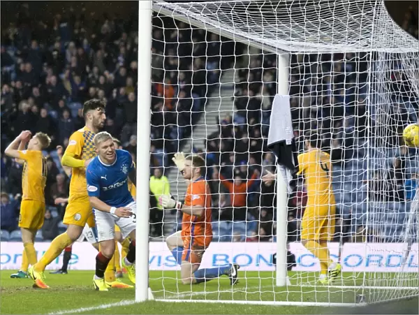 Martyn Waghorn Scores the Thrilling Winner for Rangers in the Scottish Cup Fifth Round at Ibrox Stadium