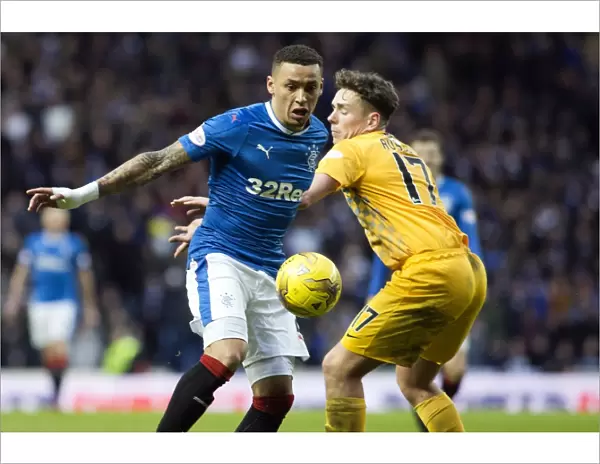 Rangers James Tavernier Outsmarts Mark Russell in Scottish Cup Fifth Round Clash at Ibrox Stadium