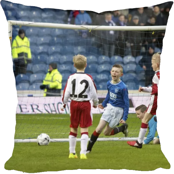 Rangers U10s Delight Ibrox Crowd with Electrifying Half-Time Entertainment