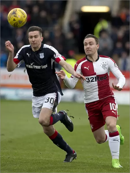 Barrie McKay vs. Marcus Kerr: A Fierce Rivalry Unfolds at Dens Park - Rangers vs. Dundee, Ladbrokes Premiership