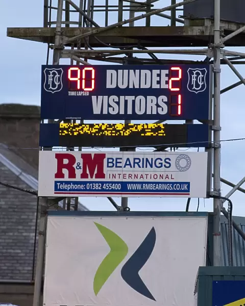 Ladbrokes Premiership Clash at Dens Park: Rangers vs Dundee - The Scoreboard's Dramatic Tale (Scottish Cup Champions 03)