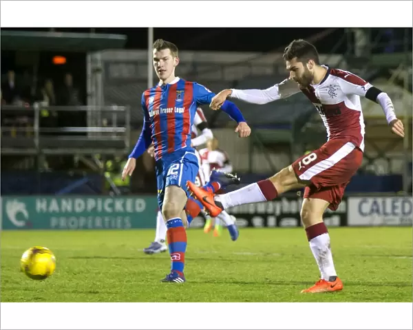 Rangers Jon Toral Agonizingly Misses Goal vs Inverness Caledonian Thistle