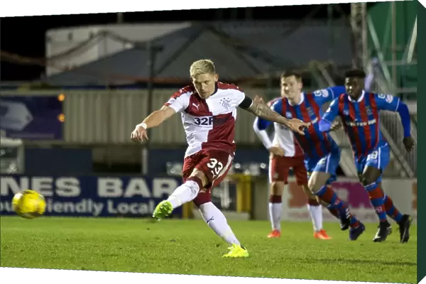 Martyn Waghorn Scores Penalty for Rangers at Inverness Caledonian Stadium