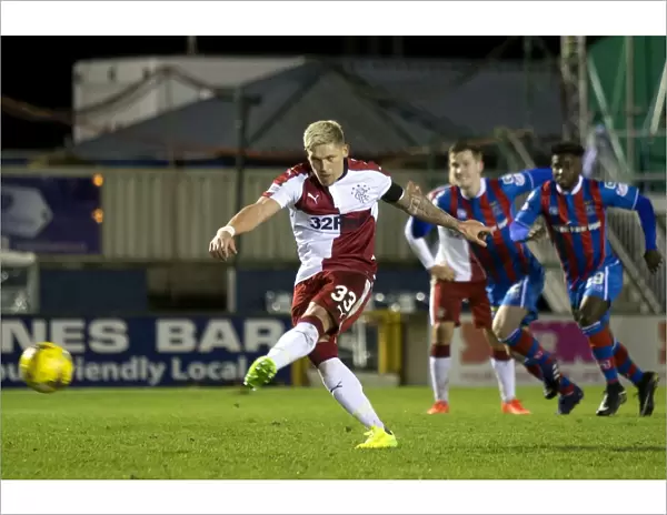 Martyn Waghorn Scores Penalty for Rangers at Inverness Caledonian Stadium