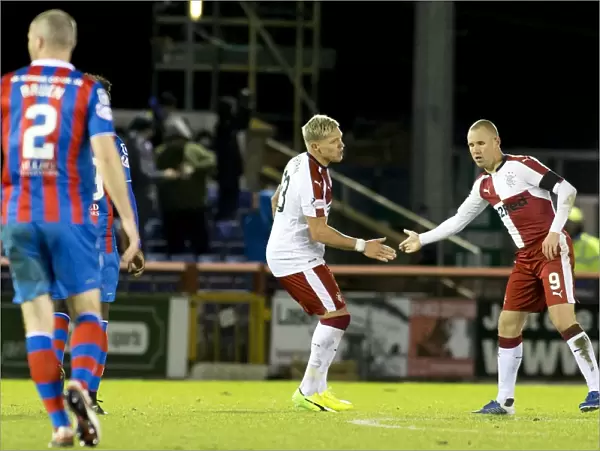 Rangers: Double Celebration - Waghorn and Miller's Jubilant Moment after Inverness Victory