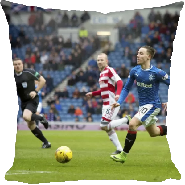Barrie McKay in Action: Rangers vs Hamilton Academical - Scottish Cup Quarterfinal at Ibrox Stadium (2003)