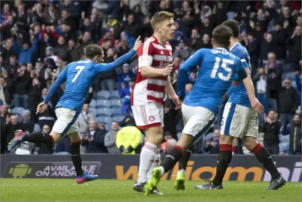 Rangers Joe Garner: Hat-trick Hero in Scottish Cup Quarterfinal Glory at Ibrox