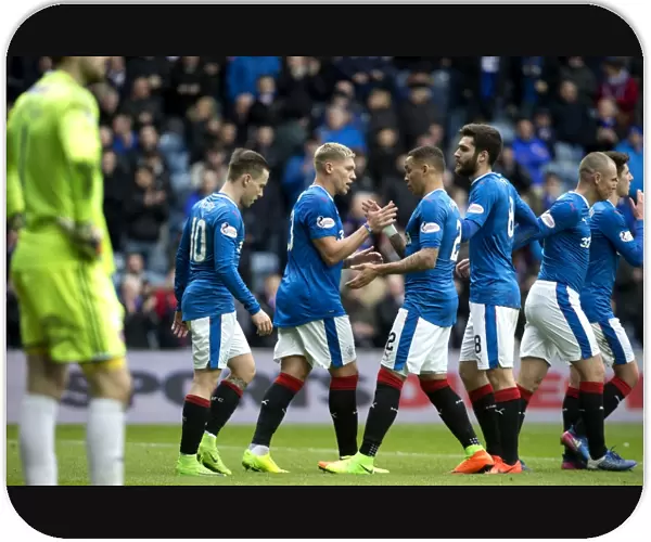 Rangers Martyn Waghorn Scores the Thrilling Scottish Cup Winner: Euphoria at Ibrox Stadium