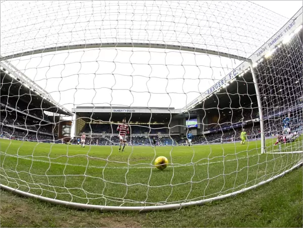 Rangers Joe Garner Scores Brace in Scottish Cup Quarterfinal at Ibrox Stadium