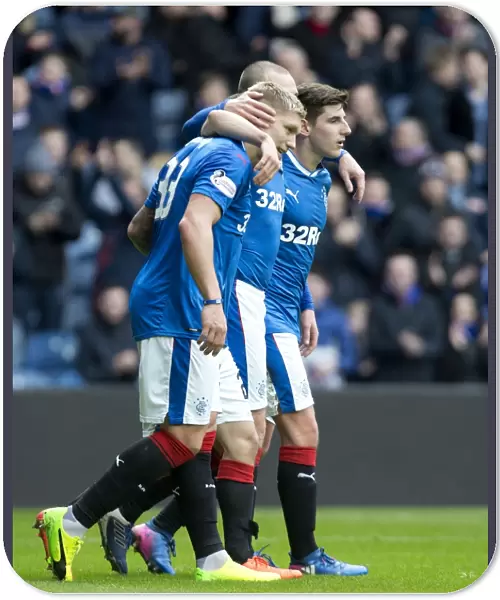 Rangers: Martyn Waghorn's Euphoric Moment as Rangers Secure Scottish Cup Quarterfinal Victory over Hamilton Academical