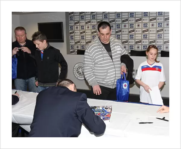 Rangers Football Club: A Gathering of Young Fans at Ibrox Stadium - Rangers Kids AGM 2008
