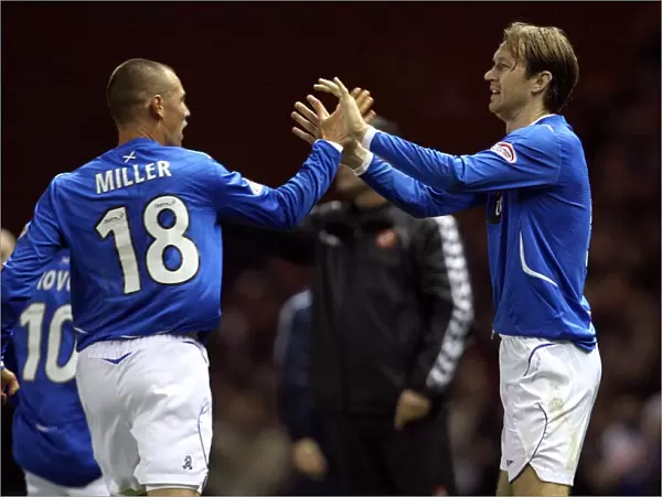 Dramatic Equalizer: Sasa Papac and Kenny Miller's Thrilling Comeback for Rangers vs Dundee United (3-3) at Ibrox Stadium
