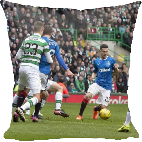 Jason Holt at Celtic Park: Intense Rivalry - Ladbrokes Premiership Clash between Rangers and Celtic (Scottish Cup Champions 2003)