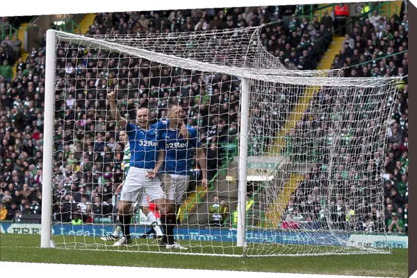 Rangers Epic Goal Celebration: Clint Hill and Kenny Miller's Scottish Cup Winning Moment at Celtic Park (2003)
