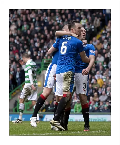 Clint Hill's Thrilling Goal Celebration with Kenny Miller and Danny Wilson (Scottish Premiership 2003)