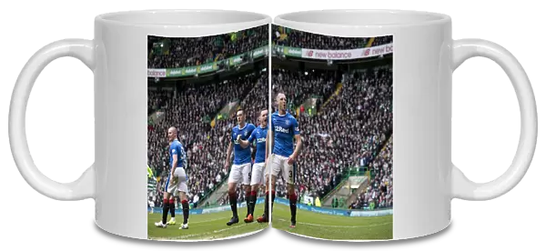Rangers: Clint Hill's Thrilling Goal and Victory Celebration at Celtic Park (Scottish Cup 2003)