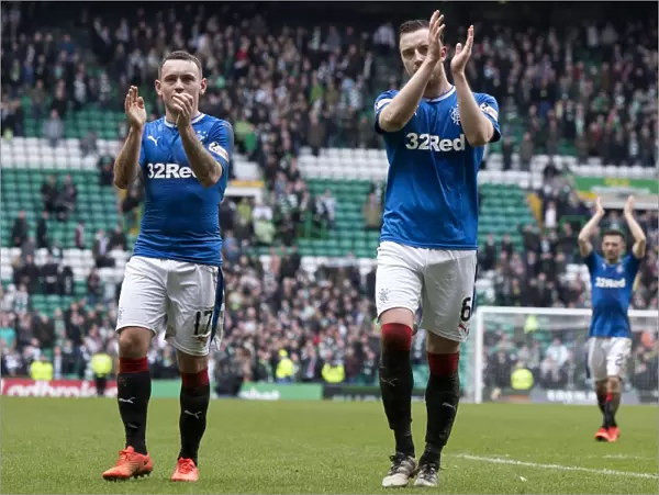 Rangers Football Club: Lee Hodson and Danny Wilson Honoring Celtic Park Fans (2003 Scottish Cup Victory)