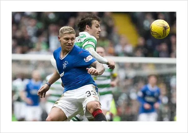 Martyn Waghorn vs Erik Sviatchenko: A Fierce Rivalry Unfolds in the Celtic vs Rangers Derby