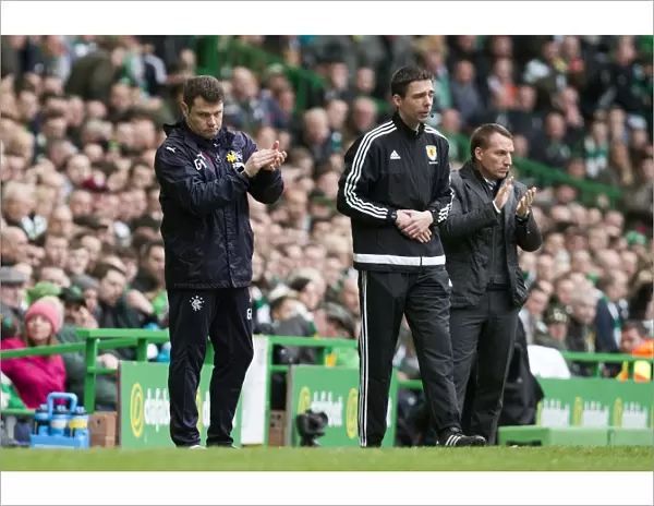 Graeme Murty: Rangers Manager at Celtic Park during the 2003 Scottish Cup Clash (Ladbrokes Premiership)