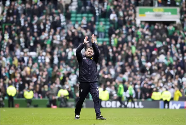 Farewell Graeme Murty: An Emotional Goodbye as Rangers Manager Acknowledges Celtic Park Fans