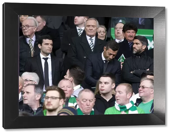 Amidst Tension: New Rangers Manager Pedro Caixinha Signs Autograph for Celtic Fan at Celtic Park