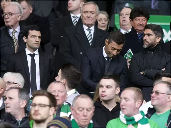 Amidst Tension: New Rangers Manager Pedro Caixinha Signs Autograph for Celtic Fan at Celtic Park
