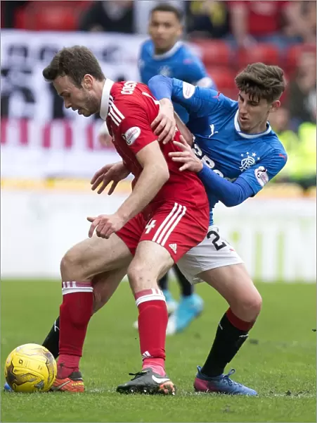 Intense Rivalry: Emerson Hyndman vs Andrew Considine - Rangers vs Aberdeen at Pittodrie Stadium