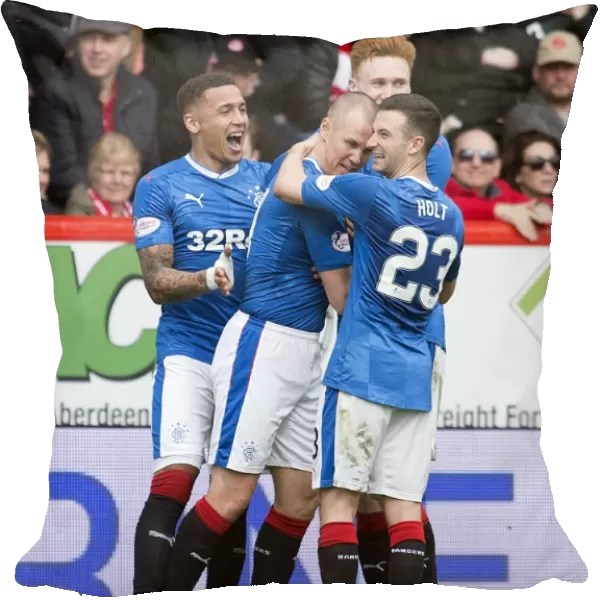 Kenny Miller Scores First Goal for Rangers in Ladbrokes Premiership at Pittodrie Stadium