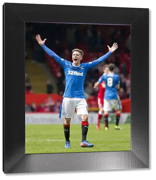 Rangers Football Club: Myles Beerman's Triumphant Moment - Scottish Premiership Victory at Pittodrie Stadium