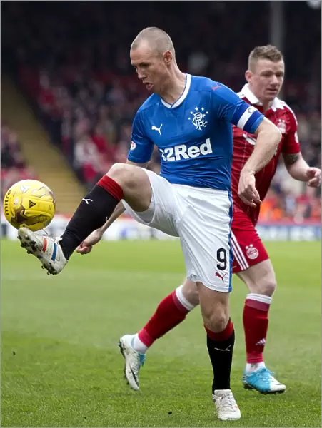 Scottish Premiership Rivalry: Clash of Kenny Miller (Rangers) and Jonny Hayes (Aberdeen) - 2003 Scottish Cup Champions Face Off