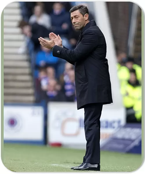 Pedro Caixinha Celebrates at Ibrox: Rangers Manager Leads Team to Victory in Ladbrokes Premiership and Scottish Cup