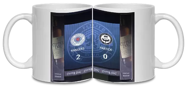 Rangers vs Partick Thistle: Full-Time at Ibrox Stadium - Scottish Premiership (2003 Scottish Cup Champions)