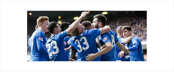 Rangers FC: Jon Toral's Euphoric Goal and Team Celebration vs Partick Thistle at Ibrox Stadium