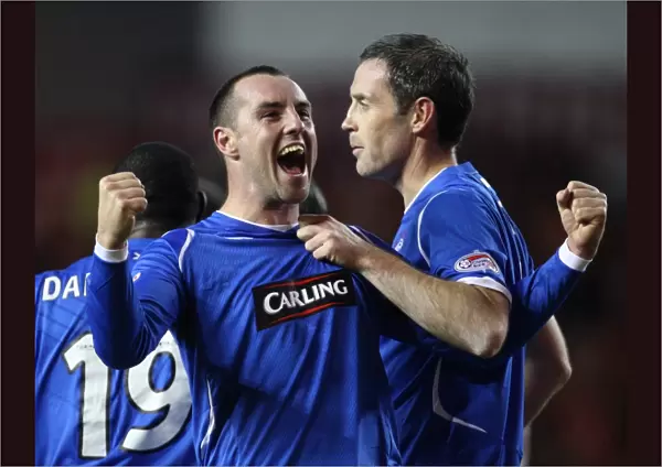 Kris Boyd's Euphoric Moment: Rangers 2-0 Aberdeen in the Clydesdale Bank Premier League